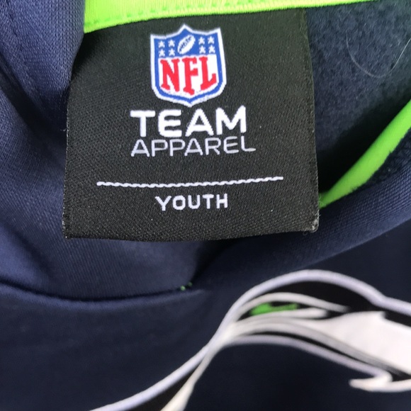 Seahawks hoodie Sz youth large (Sku 65) - Picture 5 of 7